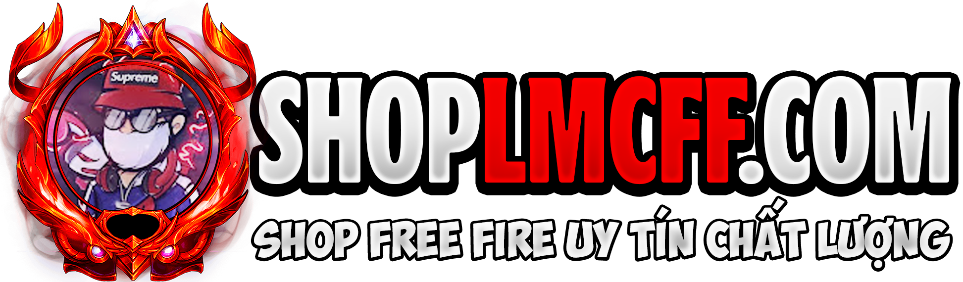 Logo Shoplmcff.com - Shop Bán Acc Free Fire Của LMC Uy Tín Chất Lượng